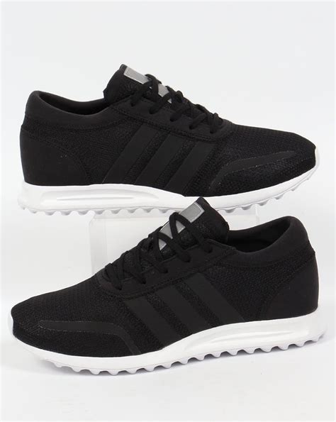 la trainer adidas black|adidas los angeles trainers black.